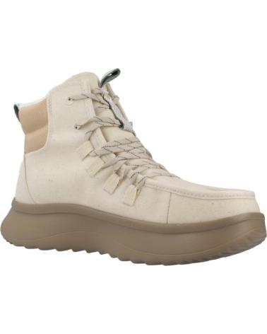 HEY DUDE WENDY APRES COATED TWILL STIEFEL IVORY IVORY