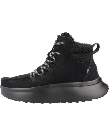 HEY DUDE WENDY APRES SUEDE COZY BLKB BLKBLK NEGRO BLKBLK