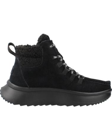 HEY DUDE WENDY APRES SUEDE COZY BLKB BLKBLK NEGRO BLKBLK