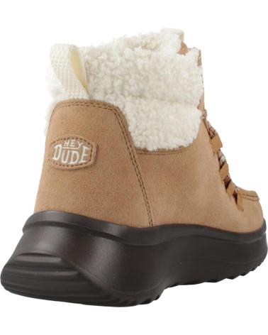 HEY DUDE BOTINES WENDY APRES SUEDE COZY CHNTBK MARRÓN CLARO CHNTBK