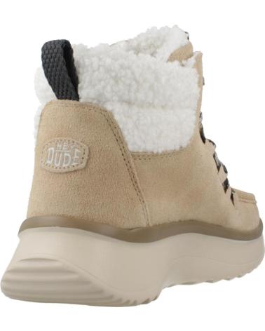 HEY DUDE BOTINES WENDY APRES SUEDE COZY SNDBGE BEIGE ARENA SNDBGE