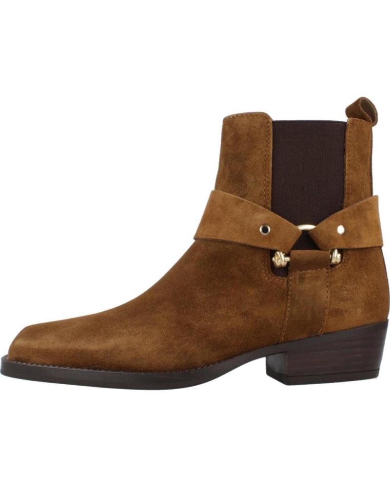 BOTINES ALPE MANZONI MARRÓN CUERO CUERO