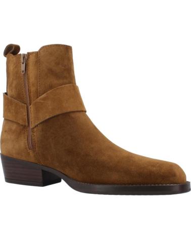 BOTINES ALPE MANZONI MARRÓN CUERO CUERO