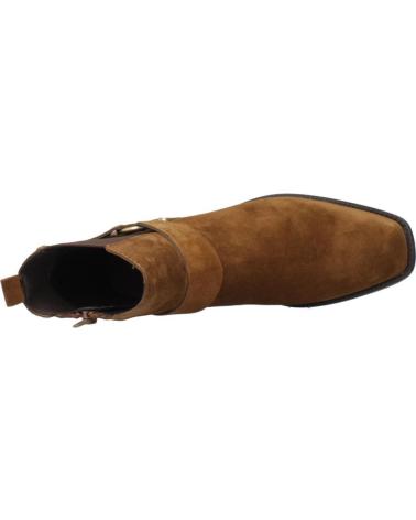 BOTINES ALPE MANZONI MARRÓN CUERO CUERO