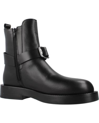 ALPE BOTINES ELOISE NEGROS CON HEBILLA METÁLICA Y SUELA TRACK NEGRO