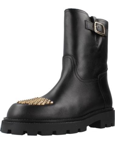 ALPE BOTINES AGNES NEGROS CON TACHUELAS DORADAS Y HEBILLA NGRORO