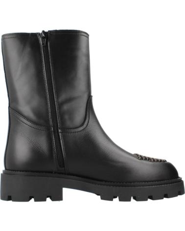 ALPE BOTINES AGNES NEGROS CON TACHUELAS DORADAS Y HEBILLA NEGRO