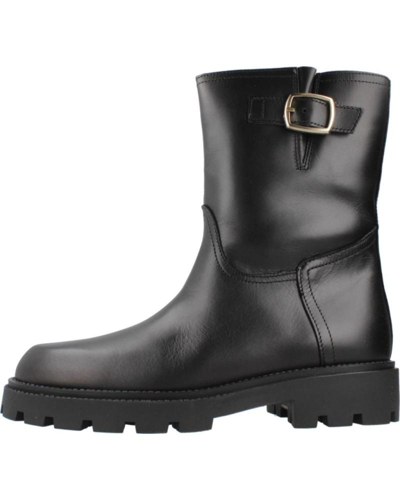BOTINES ALPE AGNES NEGROS CON HEBILLA NEGRO