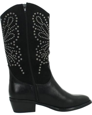 CHIKA10 BOTAS MUJER MODELO ISKIA 01 COLOR  NEGRO