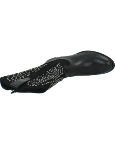 CHIKA10 BOTAS MUJER MODELO ISKIA 01 COLOR  NEGRO