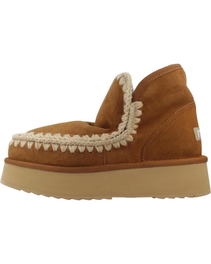 BOTINES MOU MINI ESKIMO PLATFORM MARRÓN COG COG
