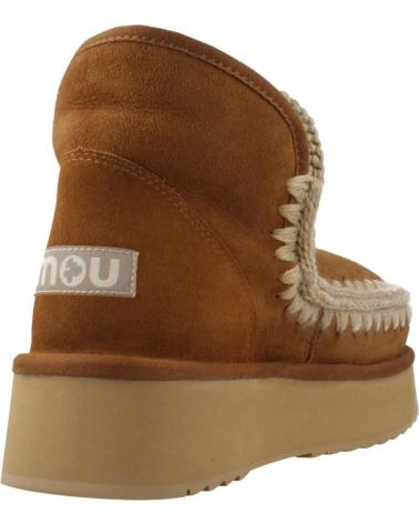 BOTINES MOU MINI ESKIMO PLATFORM MARRÓN COG COG