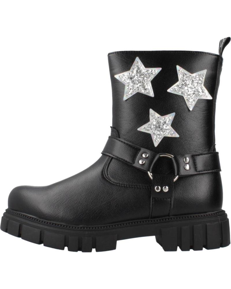 BOTAS CONGUITOS COSH244003 NEGRAS CON ESTRELLAS GLITTER BLACK