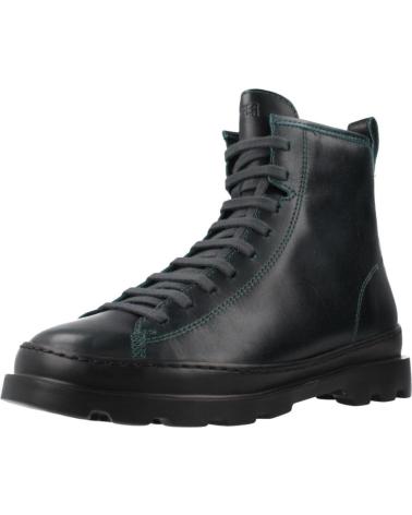 BOTTINES CAMPER BRUTUS CUIR VERT FONCÉ DRKGRN GREEN