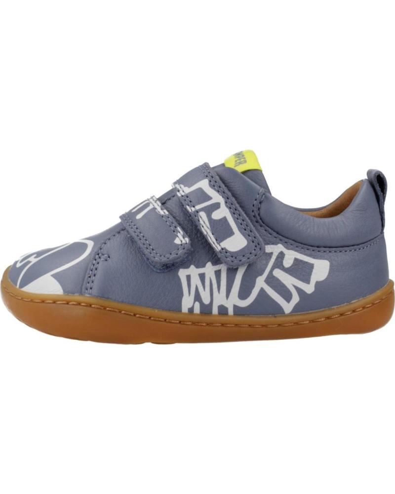CAMPER TWS FW SNEAKER BLAU MEHRFARBIG MIT KLETTVERSCHLUSS MLTCLR