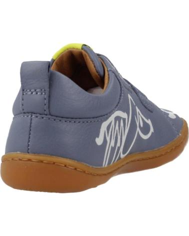 CAMPER TWS FW SNEAKER BLAU MEHRFARBIG MIT KLETTVERSCHLUSS MLTCLR