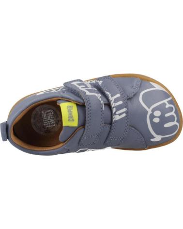 CAMPER TWS FW SNEAKER BLAU MEHRFARBIG MIT KLETTVERSCHLUSS MLTCLR