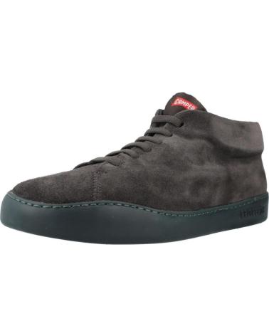 CAMPER PEU TOURING STIVALETTO CASUAL SCAMOSCIATO UOMO GRIGIO SCURO GRIS