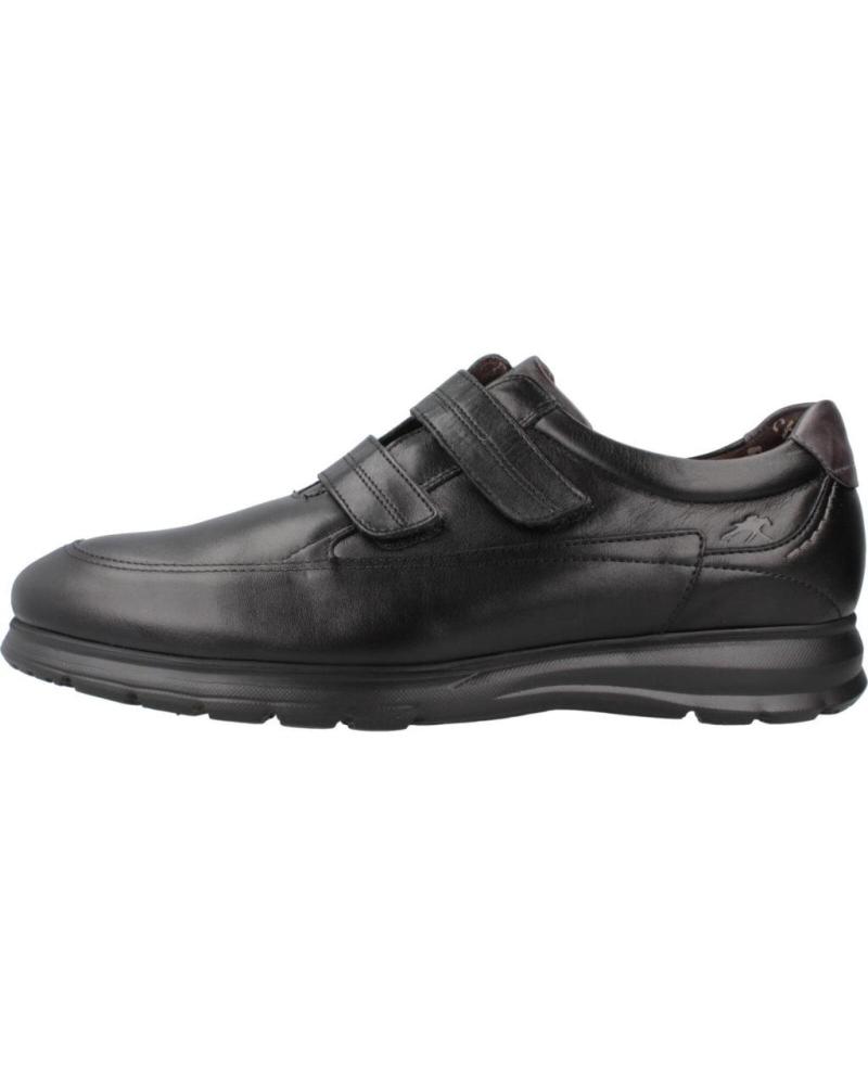 FLUCHOS BASKETS SPORTIVES F0608 À FERMETURE VELCRO NOIRE NEGRO