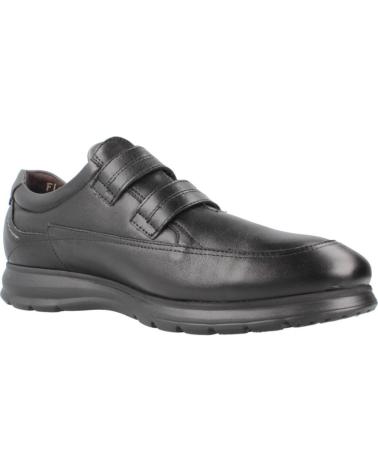 FLUCHOS BASKETS SPORTIVES F0608 À FERMETURE VELCRO NOIRE NEGRO