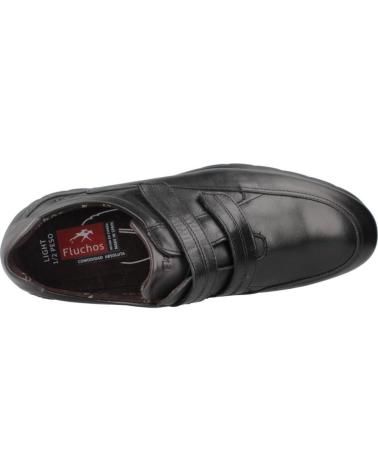 FLUCHOS BASKETS SPORTIVES F0608 À FERMETURE VELCRO NOIRE NEGRO