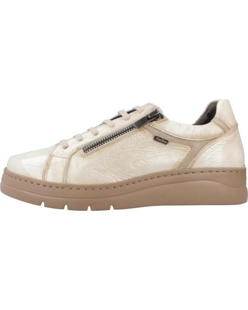 FLUCHOS ZAPATILLAS 121-F1666 EN E PARA MUJER BEIG