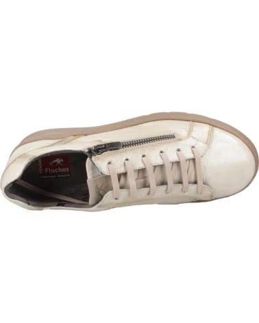 FLUCHOS ZAPATILLAS 121-F1666 EN E PARA MUJER BEIG