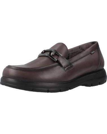 MOCASSINS EN CUIR FLUCHOS F1794 GRIS GRAPHITE GRAFITO