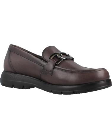 MOCASSINS EN CUIR FLUCHOS F1794 GRIS GRAPHITE GRAFITO