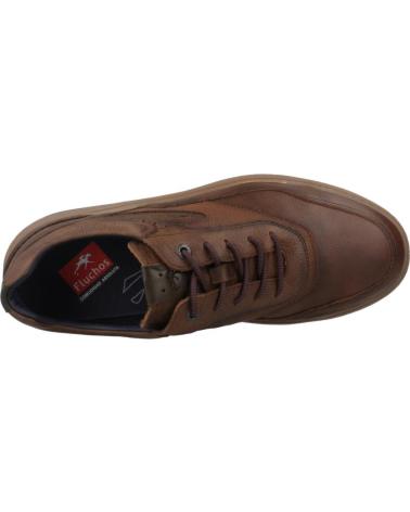 TÊNIS CASUAL FLUCHOS F2038 GUINEA BORA - MARROM PEDRA GUINEA BORA PIEDRACOM 6