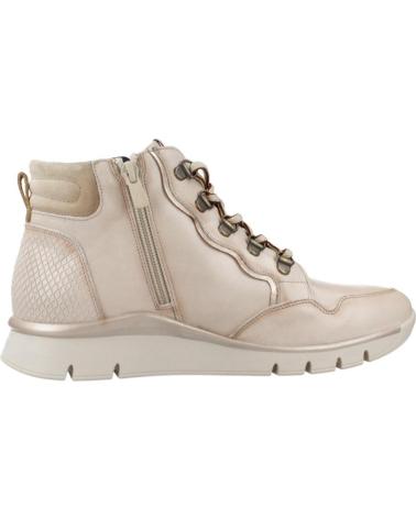 FLUCHOS BOTINES MUJER MODELO F2073 COLOR BEIS CRISTL