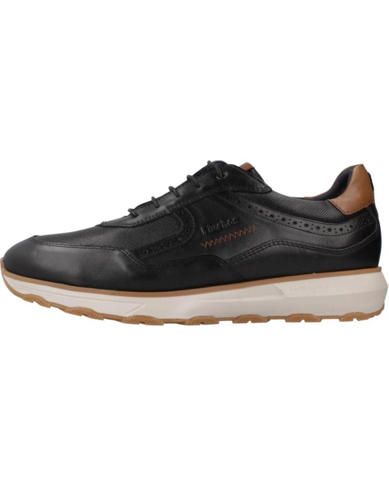 FLUCHOS ZAPATILLAS HOMBRE MODELO F2082 COLOR  NEGRO