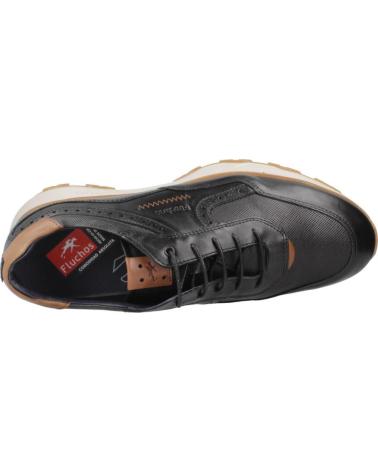 FLUCHOS ZAPATILLAS HOMBRE MODELO F2082 COLOR  NEGRO