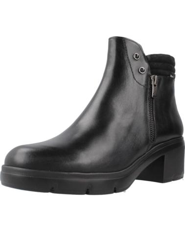 BOTINES DE TACÓN FLUCHOS F2102 NEGROS NEGRO