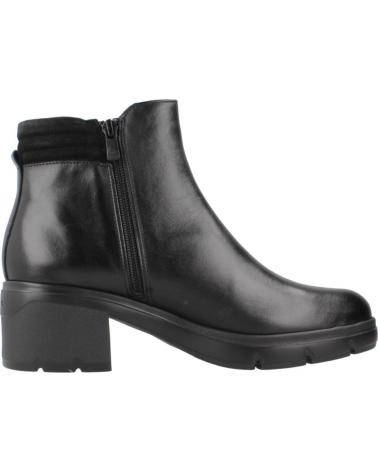 BOTINES DE TACÓN FLUCHOS F2102 NEGROS NEGRO