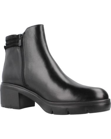 BOTINES DE TACÓN FLUCHOS F2102 NEGROS NEGRO