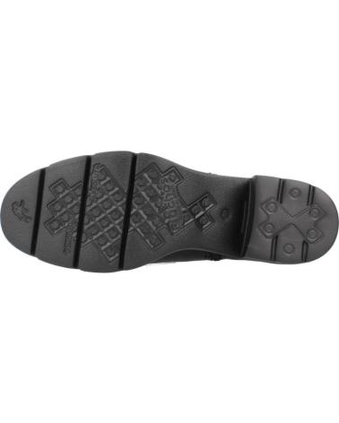 BOTINES DE TACÓN FLUCHOS F2102 NEGROS NEGRO