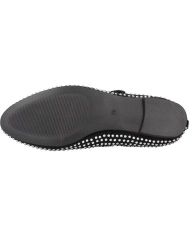 LA STRADA BAILARINAS 2300416S NEGRO CON TACHUELAS BLACK