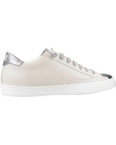 P448 CORJOHNW BEIGE SNEAKERS WITH METALLIC TOE NDEGUN
