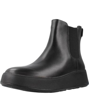 BOTINES CHELSEA FITFLOP FH4 090 NEGROS DE CUERO BLACK
