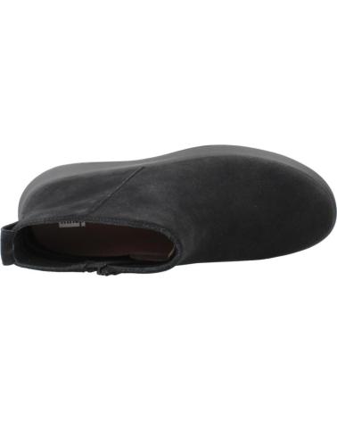 BOTINES CON CREMALLERA FITFLOP GM3 090 NEGROS DE ANTE BLACK