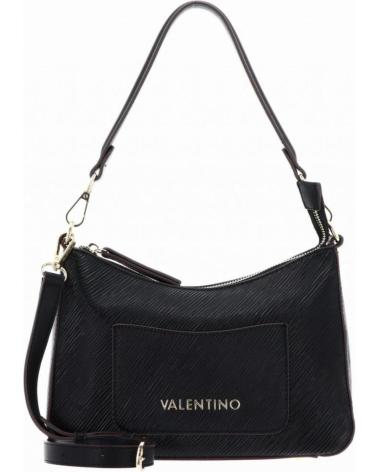 VALENTINO BAGS LADY SYNTHETIC POSIL BLACK TOTE BAG NERO