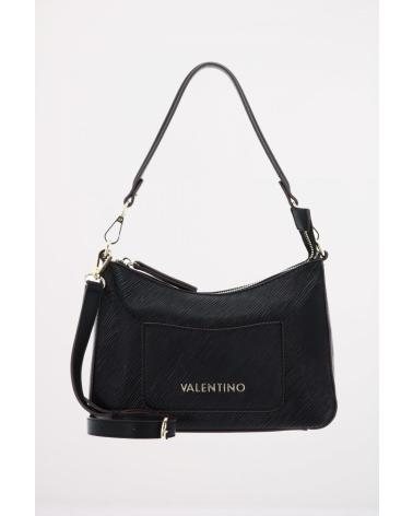 VALENTINO BAGS LADY SYNTHETIC POSIL BLACK TOTE BAG NERO