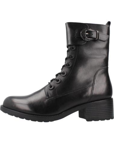 REGARDE LE CIEL BOTTINES EMILY412695 EN CUIR NOIR BLACK