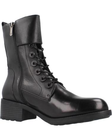 REGARDE LE CIEL BOTTINES EMILY412695 EN CUIR NOIR BLACK