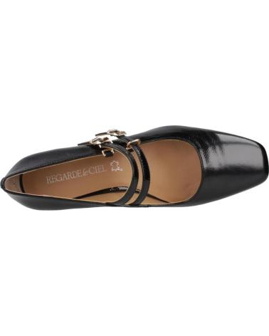REGARDE LE CIEL ESCARPINS MARY JANE GLADIS0 NOIRS BLACK