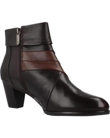 BOTTINES REGARDE LE CIEL SONIA 1466845 EN CUIR MARRON NOCE NOCE