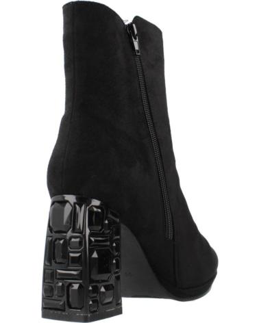 BOTTINES MENBUR 258400A01M NOIRES À TALON SCULPTÉ BLACK