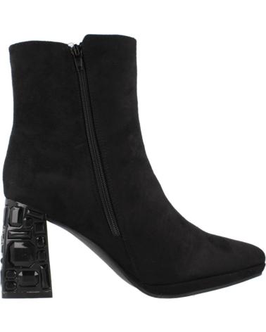 BOTTINES MENBUR 258400A01M NOIRES À TALON SCULPTÉ BLACK