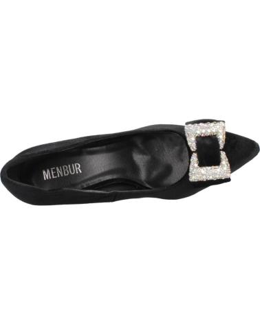 ESCARPINS MENBUR 259280W01M NOIRS AVEC BOUCLE BRILLANTE BLACK